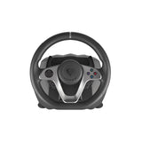 GENESIS Seaborg 400 Nero, Argento USB Sterzo + Pedali Nintendo Switch, PC, PlayStation 4, Playstation 3, Xbox 360, Xbox One, Xbox One S, Xbox One X