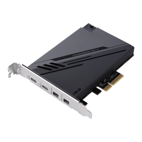 ASUS ThunderboltEX 4 scheda di interfaccia e adattatore Interno Mini DisplayPort, PCIe, Thunderbolt, USB 2.0, USB 3.2 Gen 2 (3.1 Gen 2)