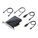 ASUS ThunderboltEX 4 scheda di interfaccia e adattatore Interno Mini DisplayPort, PCIe, Thunderbolt, USB 2.0, USB 3.2 Gen 2 (3.1 Gen 2)