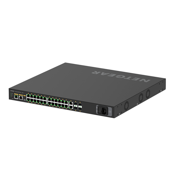NETGEAR M4250-26G4XF-PoE+ Gestito Gigabit Ethernet (10/100/1000) Supporto Power over Ethernet (PoE) 1U Nero