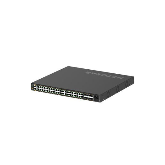 Netgear GSM4248P-100EUS switch di rete Gestito L2/L3/L4 Gigabit Ethernet (10/100/1000) Supporto Power over Ethernet (PoE) Nero