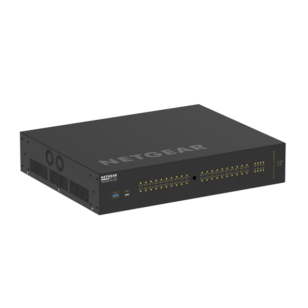 Netgear M4250-40G8XF-PoE++ Gestito Gigabit Ethernet (10/100/1000) Supporto Power over Ethernet (PoE) 2U Nero