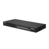 Edimax GS-5216PLC switch di rete Gigabit Ethernet (10/100/1000) Supporto Power over Ethernet (PoE) Nero