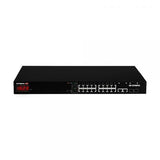 Edimax GS-5216PLC switch di rete Gigabit Ethernet (10/100/1000) Supporto Power over Ethernet (PoE) Nero