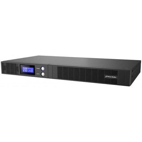 PowerWalker VI 750 R1U IEC UK gruppo di continuit [UPS] A linea interattiva 0,75 kVA 450 W 4 presa[e] AC (VI 750 R1U IEC UK UPS - 750VA/450W Line Interactiv - Silent, 1U slim, HID driver, Pure Sine