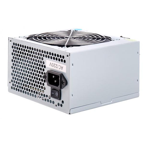 iTEK NBPS500 ALIMENTATORE ATX 500W ENERGY PIV VENTOLA 12CM ADATTATORE 20+4 PIN SILVER
