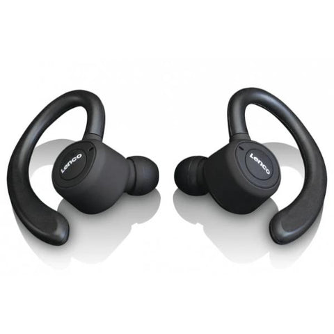 Lenco EPB-460BK cuffia e auricolare Cuffie True Wireless Stereo (TWS) A clip Sport Micro-USB Bluetooth Nero