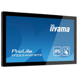 iiyama ProLite TF2234MC-B7X Monitor PC 54,6 cm [21.5] 1920 x 1080 Pixel Full HD LED Touch screen Multi utente Nero (iiyama ProLite TF2234MC-B7X 22' Capacitive Touch Screen IPS Display)