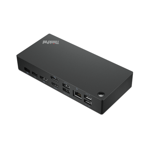LENOVO 40AY0090EU THINKPAD UNIVERSAL USB-C 3.1 GEN 1 DOCKING STATION 2 x USB 2.0 1 x USB-C 3.2 3x USB-A 3.2 1 x HDMI 2x DISPLAYPORT LAN GIGABIT 90W