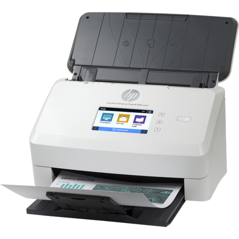 HP SCANJET FLOW N7000 SNW1 SCANNER DOCUMENTALE CMOS/CIS DUPLEX WI-FI 216 x 3100mm 75ppm ADF 80 FOGLI USB LAN