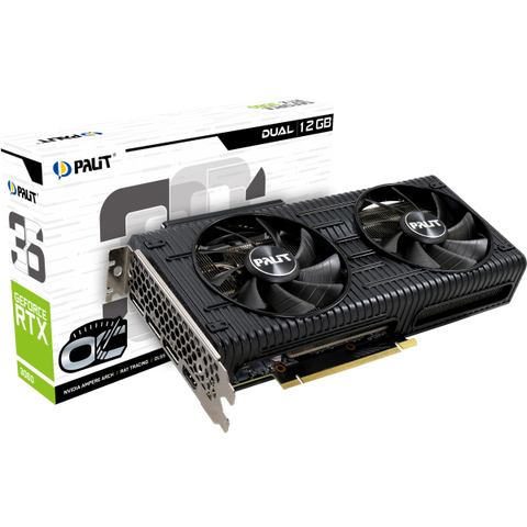 *** Palit NE63060T19K9-190AD scheda video NVIDIA GeForce RTX 3060 12 GB GDDR6 (PALIT 3060 12GB DUAL OC)