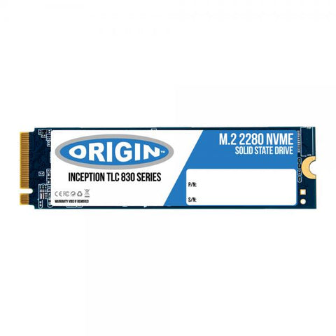 Origin Storage CT2000P5SSD8-OS drives allo stato solido 2 TB M.2 PCI Express 3.0 NVMe 3D TLC (Origin Inception SSD 2TB NVMe M.2 3D TLC 80mm)