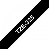 BROTHER TZE325 NASTRO TZ BIANCO / NERO #