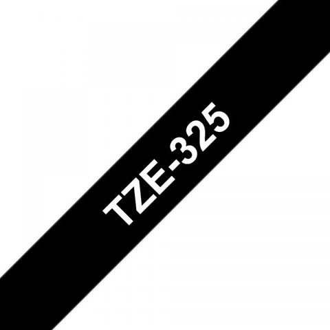 BROTHER TZE325 NASTRO TZ BIANCO / NERO #