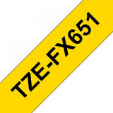 BROTHER TZEFX651 NASTRO TZ NERO / GIALLO