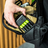 GREEN CELL VITALCHARGER CARICABATTERIE UNIVERSALE NIMH MINISTILO AAA STILO AA BLACK