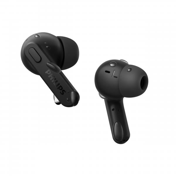 PHILIPS 2000 SERIES EAR PODS AURICOLARI BLUETOOTH CON BASE DI RICARICA WIRELESS IPX4 NERO