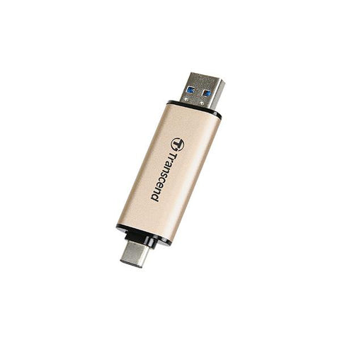 Transcend JetFlash 930C unità flash USB 128 GB USB Type-A / USB Type-C 3.2 Gen 1 (3.1 Gen 1) Oro