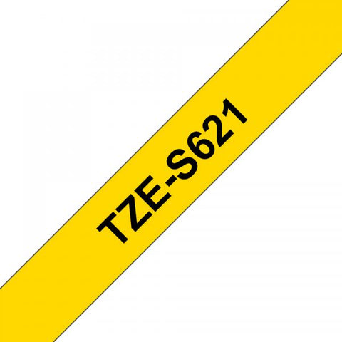 BROTHER TZES621 NASTRO TZ NERO / GIALLO#