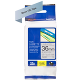 BROTHER TZ-M961 NASTRO 36MM X 8MT COLORE ARGENTO OPACO STAMPA NERO (TZEM961)