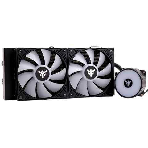 COOLER ITEK " EVOLIQ 240 RAINBOW" 240MM (RAFF. A LIQUIDO) SKT UNIVERSALE - PWM - ITLCEVOR240