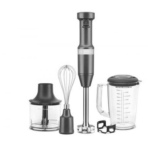 KitchenAid 5KHBV83 Frullatore ad immersione 180 W Grigio, Acciaio