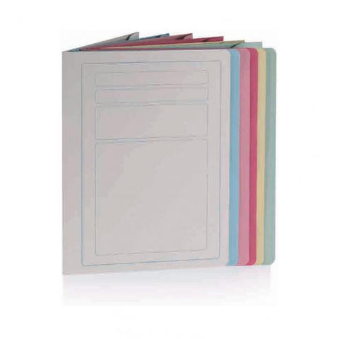 BREFIOCART MANILLA CARTELLINA SEMPLICE IN CARTONCINO CON STAMPA 250X330 mm VERDE CONF 100 Pz.