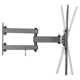 SUPERIOR SUPSTV003 STAFFA DA PARETE ORIENTABILE PER TV 32"-55" FULL MOTION EXTRA SLIM 35KG BALCK