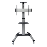 Deltaco ARM-0450 Supporti a parete per TV 177,8 cm [70] Pavimento Nero (DELTACO Office - vogn med hjul)