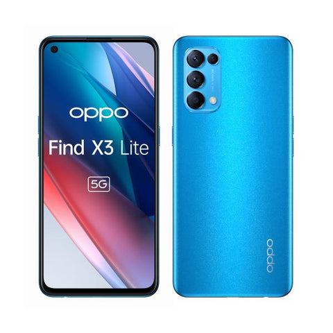 OPPO FIND X3 LITE 5G DUAL SIM 6.43" OCTA CORE 128GB RAM 8GB 5G ITALIA ASTRAL BLUE