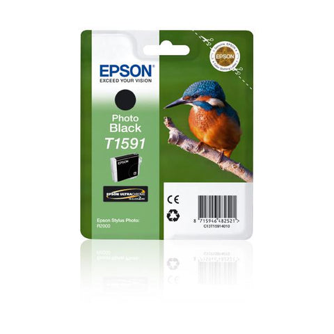 EPSON T1591 CARTUCCIA INKJET NERO FOTOGRAFICO
