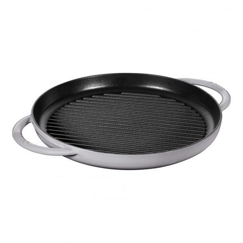 Staub Grillpfanne induktion rund 30cm Graphit-grau (40511-782-0)