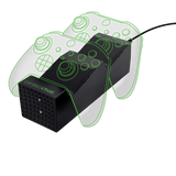 TRUST GXT250 DUO CHARGE XBOX SERIE X/S BASE DI RICARICA PER 2 CONTROLLER CON BATTERIA RICARICABILI USB TIPO C NERO