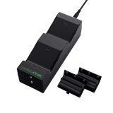 TRUST GXT250 DUO CHARGE XBOX SERIE X/S BASE DI RICARICA PER 2 CONTROLLER CON BATTERIA RICARICABILI USB TIPO C NERO