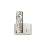 Panasonic KX-TGE250 Telefono DECT Identificatore di chiamata Champagne, Oro