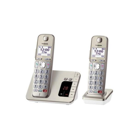 Panasonic KX-TGE262GN telefono Telefono DECT Identificatore di chiamata Champagne