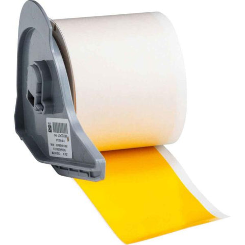 Brady M71C-2000-581-YL etichetta per stampante Giallo Etichetta per stampante autoadesiva (BMP71 Label Printer Labels - M71C-2000-581-YL, Yellow, - Self-adhesive printer label, Continuous label, Viny
