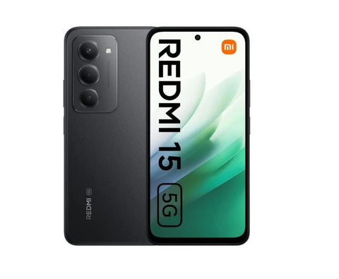 Xiaomi Redmi 15 256GB DS Black 6.9" EU 5G (8GB) Android [Energieklasse B] (MZB0L6GEU)