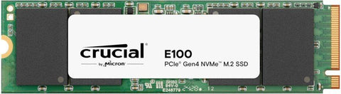 Micron Crucial E100 - SSD - 1 TB - intern - M.2 2280 - PCIe 4.0 x4 (NVMe) (CT1000E100SSD8-T)