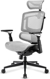 Sharkoon OfficePal C50M Brostuhl schwarz-grau gepolstert Netzrckenlehne 120 kg