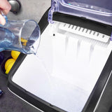 Gastroback Bartender Pro Macchina per ghiaccio portatile 145 W Nero, Acciaio inossidabile