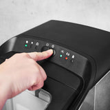 Gastroback Bartender Pro Macchina per ghiaccio portatile 145 W Nero, Acciaio inossidabile