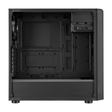 COOLER MASTER E500-KG5N-S00 ELITE CASE MIDI TOWER M-ITX/M-ATX/ATX PANNELLO LATERALE IN VETRO TEMPERATO 2XUSB3.2 1X120MM-FAN BLACK