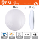 PLAFONIERA MOTIVO 26W - 4000K 1720LM >120 350X100MM CRI80