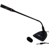 NILOX MICROFONO DA TAVOLO USB E JACK 3.5 - 6,3mm NERO