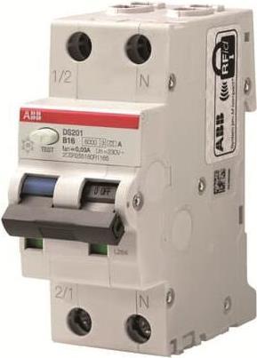 ABB DS201 B25A30 - FI/LS-Schalter Char. B Typ A 25 30 mA - Leitungsschutzschalter (2CSR255180R1255)