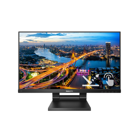 Philips B Line 222B1TC/00 Monitor PC 54,6 cm [21.5] 1920 x 1080 Pixel Full HD LED Touch screen Nero (Philips B Line 222B1TC - Monitor a LED - 22 [21.5 visualizzabile] - touchscreen - 1920 x 1080 Full