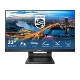 Philips B Line 222B1TC/00 Monitor PC 54,6 cm [21.5] 1920 x 1080 Pixel Full HD LED Touch screen Nero (Philips B Line 222B1TC - Monitor a LED - 22 [21.5 visualizzabile] - touchscreen - 1920 x 1080 Full