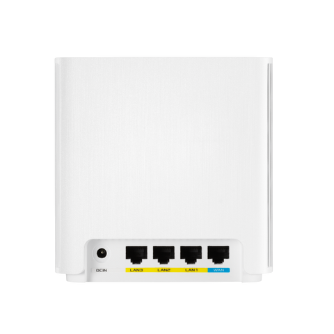 ASUS ZenWiFi XD6 2-pack Dual-band [2.4 GHz/5 GHz] Wi-Fi 6 [802.11ax] Bianco 4 Interno (ASUS XD6 WIFI 6 MESH WHITE 2PK)