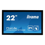 iiyama ProLite TF2234MC-B7AGB monitor touch screen 54,6 cm (21.5") 1920 x 1080 Pixel Multi-touch Multi utente Nero